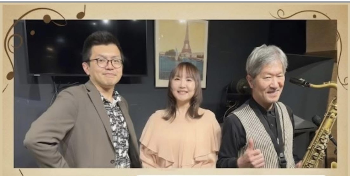 皆川トオル　トリオ　ジャズ の告知画像